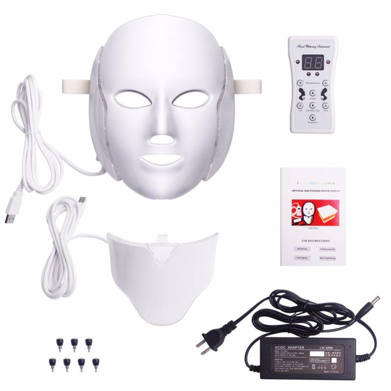 Beauty Mask Device Manufacturer - Home Spa 7-Color LED Red Light Therapy