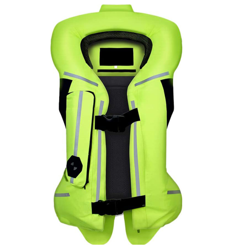 Airbag Jacket Manufacturer - Reflective Motorcycle Vest with Back Protection