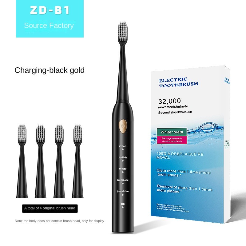 Sonic Toothbrush Manufacturer - IPX7 Waterproof 3 Level Speed Cleaning