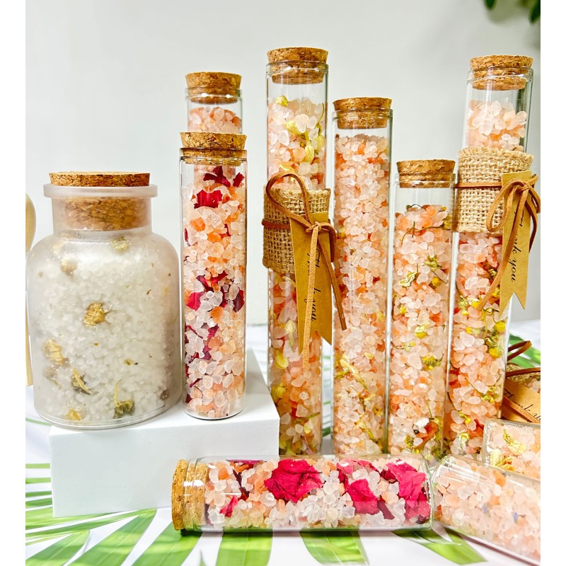 Bath Salt Manufacturer - Landora Wholesale Luxury Bath Crystal Flower