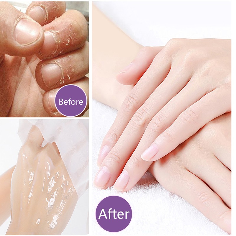 Hand Mask Manufacturer - OEM Lavender Vitamin C Moisturizing Gloves