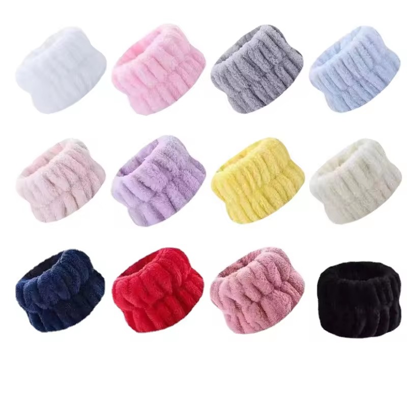 Spa Scrunchies Factory - Microfiber Stretchy Keep Dry Wristbands