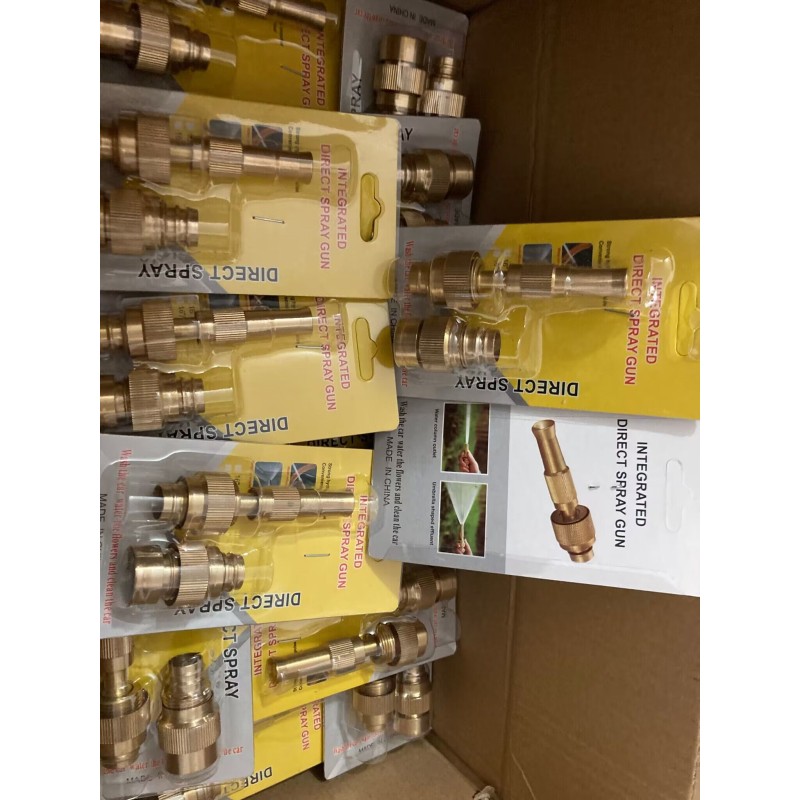 Hose Nozzle Factory - Landora 3/4" Brass Adjustable Spray Gun