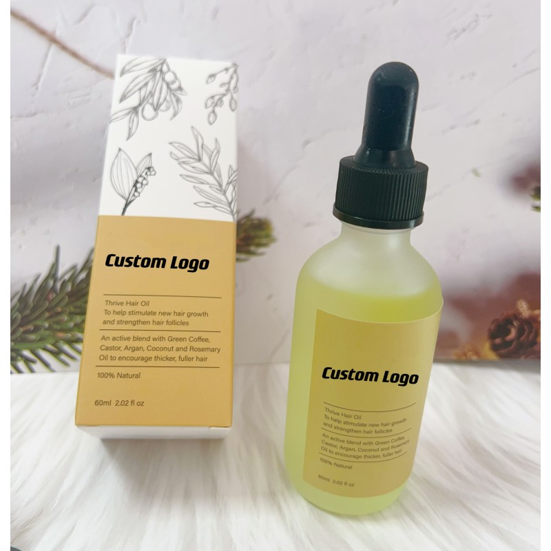 Hair Oil Factory - OEM Castor Coconut Rosemary Anti Hair Loss