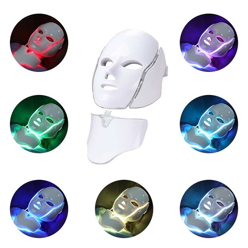 Beauty Mask Device Manufacturer - Home Spa 7-Color LED Red Light Therapy