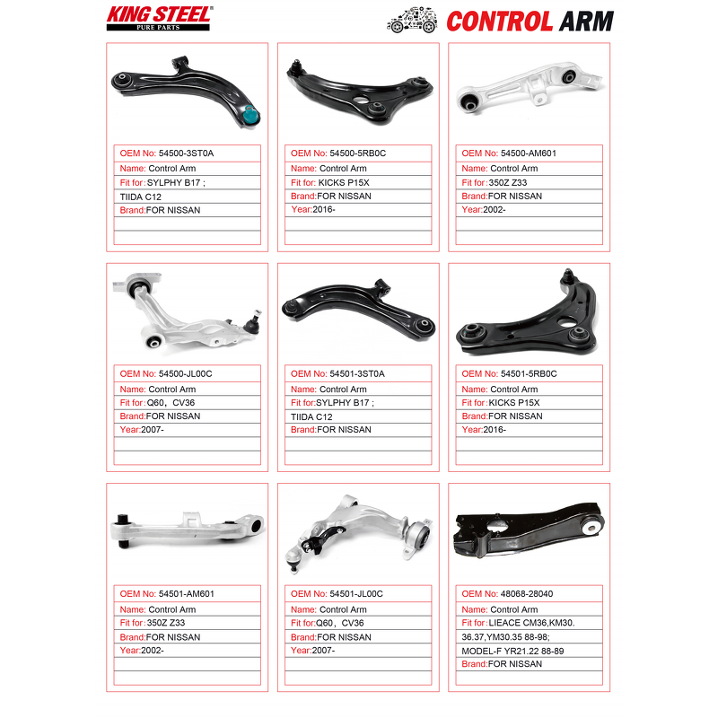 Suspension Arm Manufacturer - Nissan Sunny OEM Supplier
