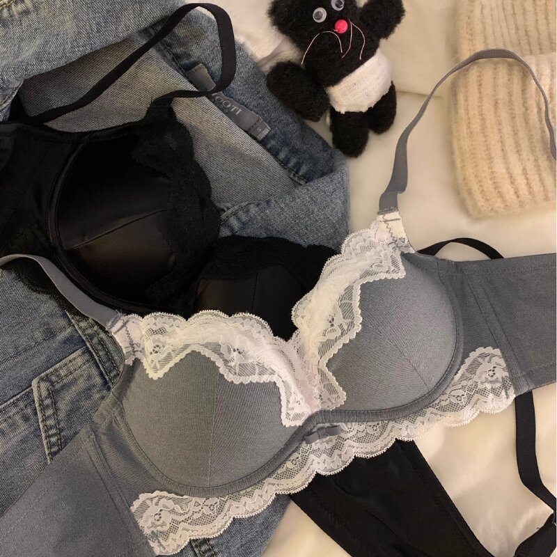 Women's Bra Manufacturer - OEM/ODM Custom French Style Lace Wire Free