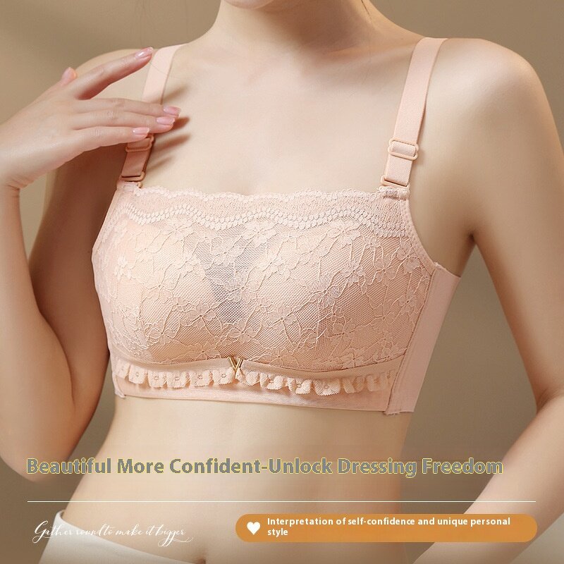 Women's Tube Bra Manufacturer - OEM/ODM Custom Lace Anti Sag Small Chest