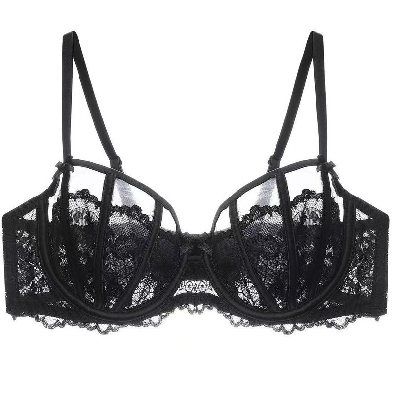 Women's Lace Bra Manufacturer - OEM/ODM Custom French Style Half Cup
