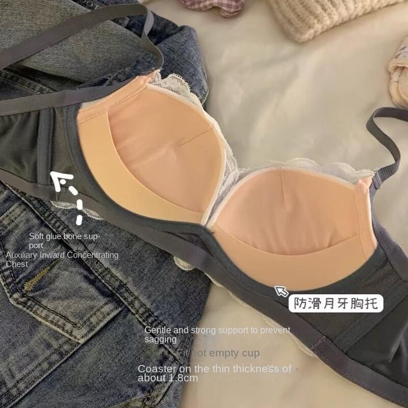 Women's Bra Manufacturer - OEM/ODM Custom French Style Lace Wire Free