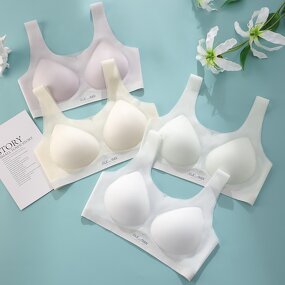 Girls Vest Bra Manufacturer - OEM/ODM Custom Ice Silk Seamless