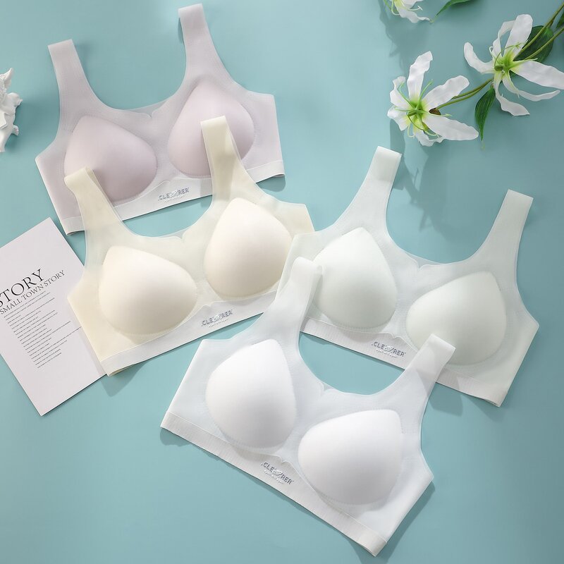 Girls Vest Bra Manufacturer - OEM/ODM Custom Ice Silk Seamless