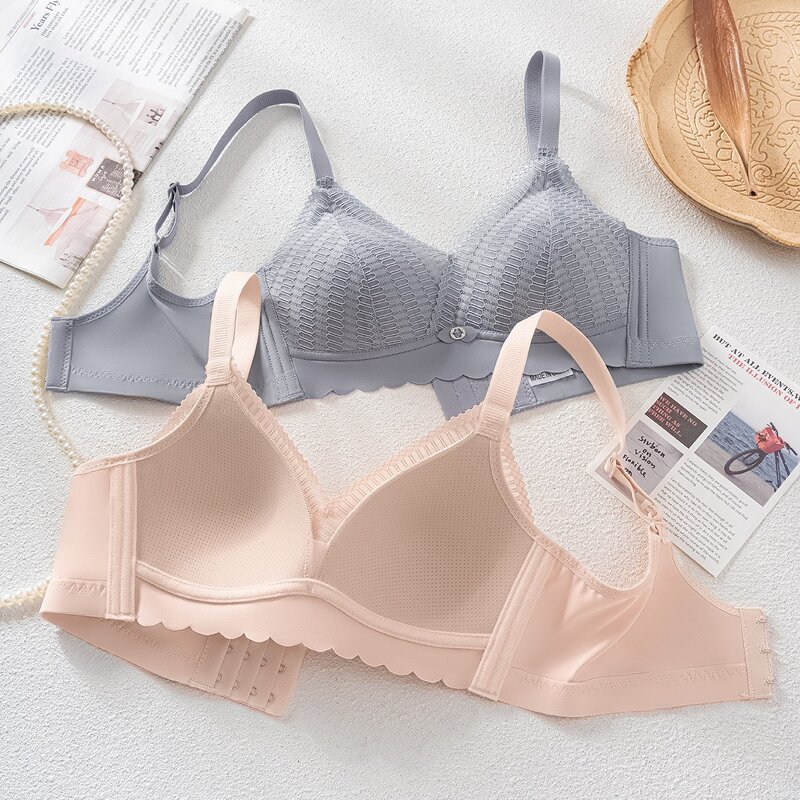 Women's Bra Manufacturer - OEM/ODM Custom Lace Knitted Wire Free Push Up