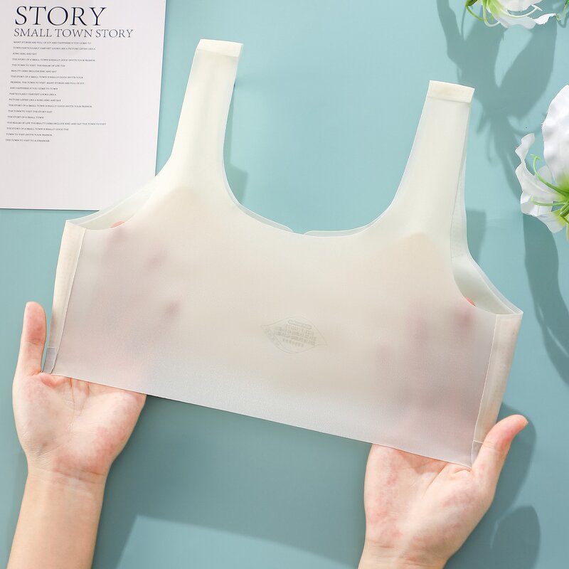 Girls Vest Bra Manufacturer - OEM/ODM Custom Ice Silk Seamless