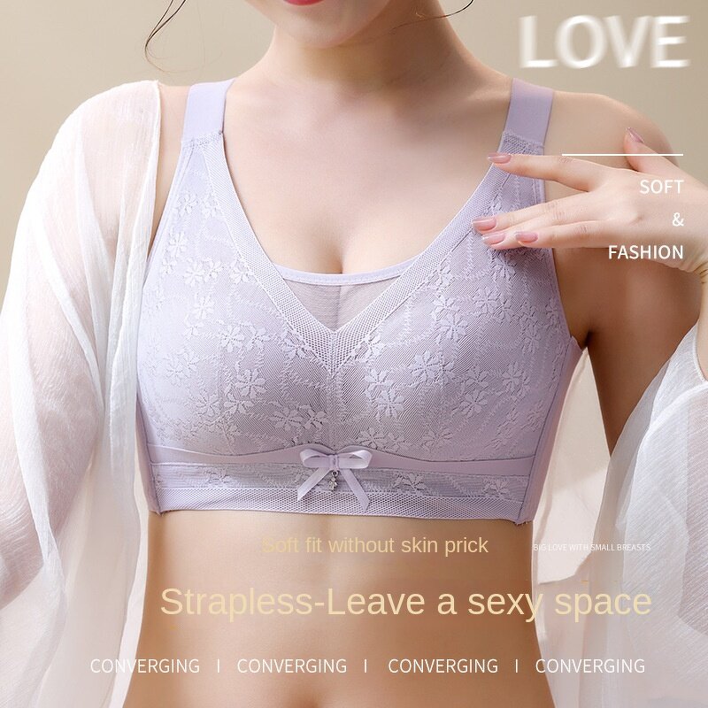 Women's Strapless Bra Manufacturer - OEM/ODM Custom Lace Floral Design