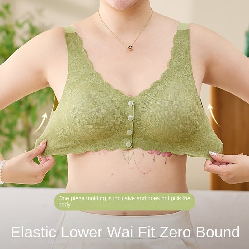 Women's Bra Manufacturer - OEM/ODM Custom Front Closure 3/4 Cup Wire Free