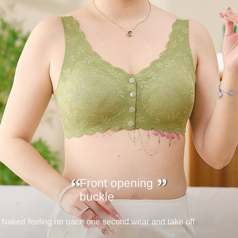 Women's Bra Manufacturer - OEM/ODM Custom Front Closure 3/4 Cup Wire Free