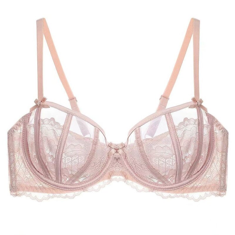 Women's Lace Bra Manufacturer - OEM/ODM Custom French Style Half Cup