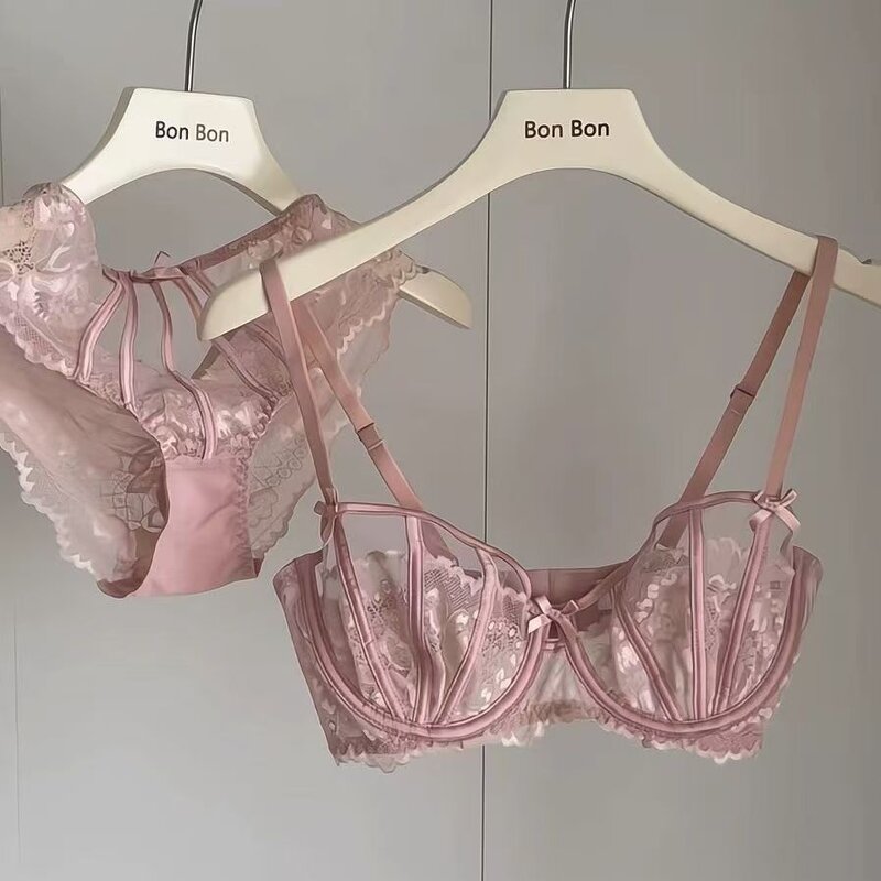 Women's Lace Bra Manufacturer - OEM/ODM Custom French Style Half Cup