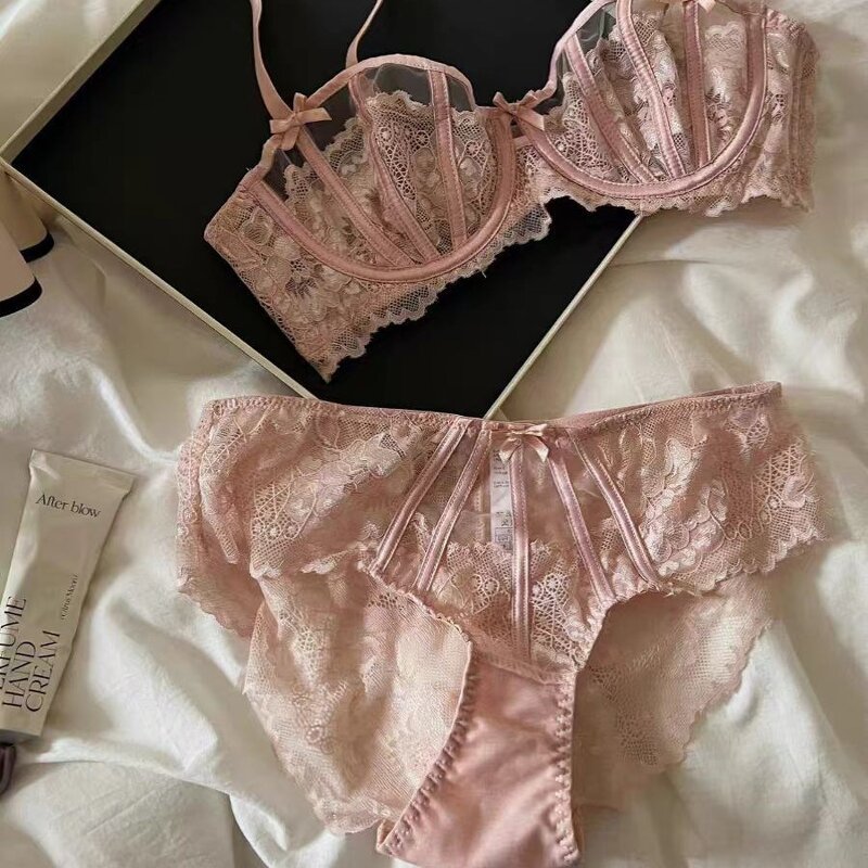 Women's Lace Bra Manufacturer - OEM/ODM Custom French Style Half Cup