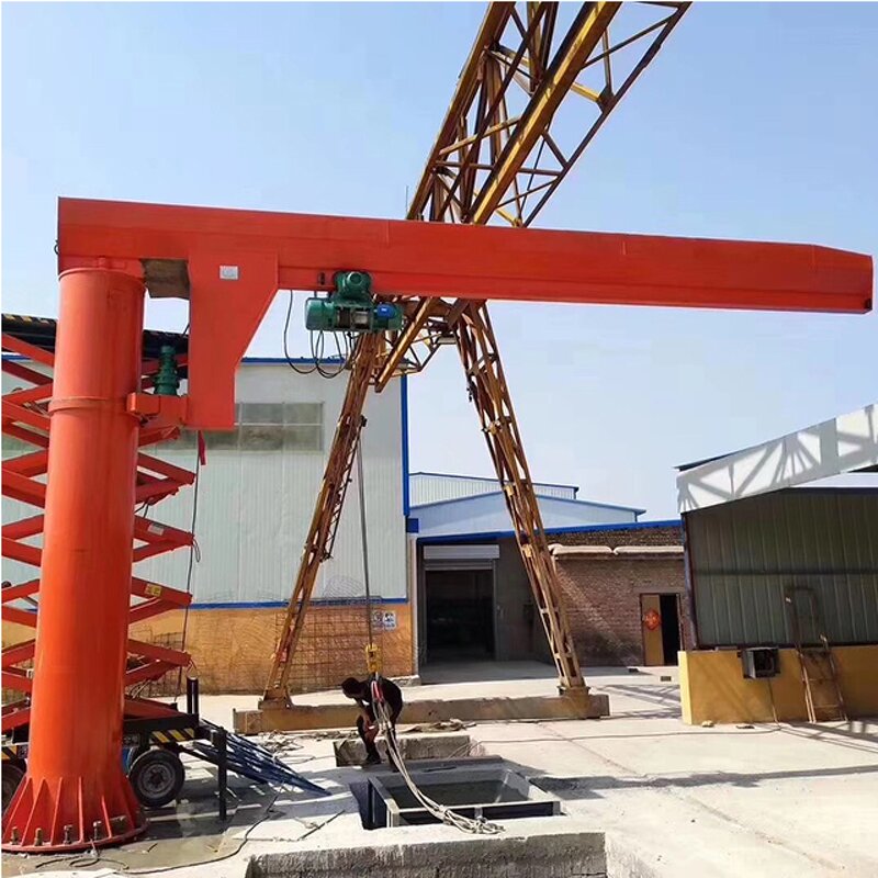 Jib Crane Factory - 1t-3t Remote Control Motorized Rotation