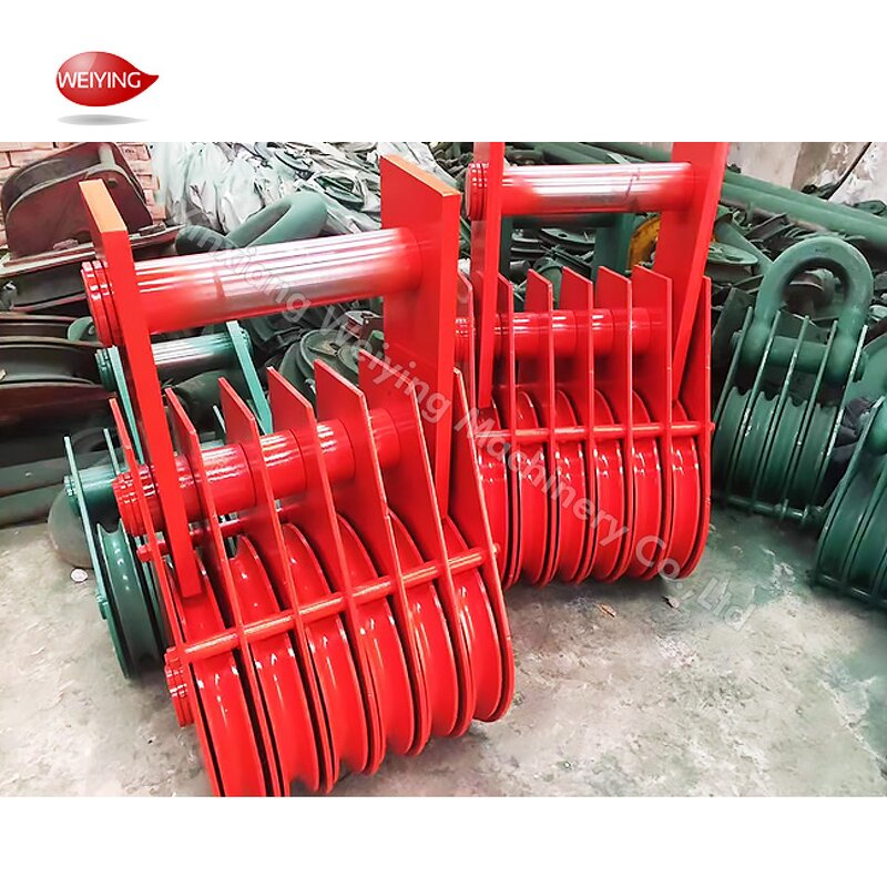 Pulley Block Manufacturer - 1-50Ton European Hook Cable