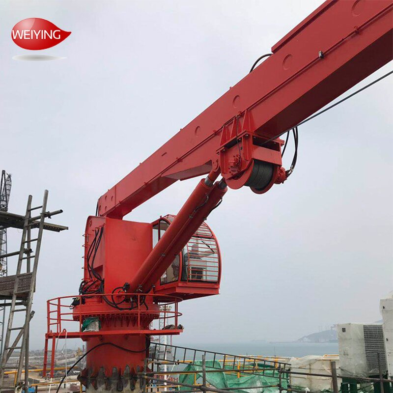 Marine Crane Factory - 5 Ton SWL 3 Ton for Boat
