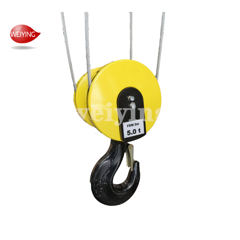 Pulley Block Manufacturer - 1-50Ton European Hook Cable
