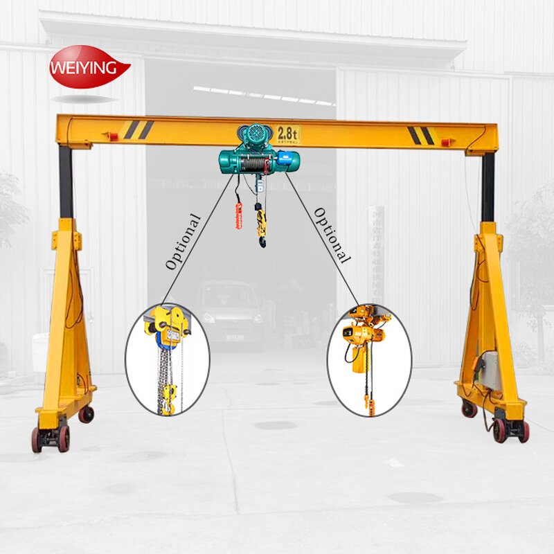 Gantry Crane Manufacturer - 0.5t-3t Adjustable Aluminum