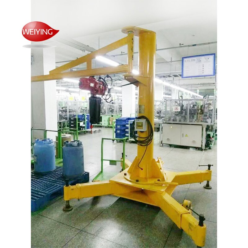 Jib Crane Factory - 1t-3t Remote Control Motorized Rotation