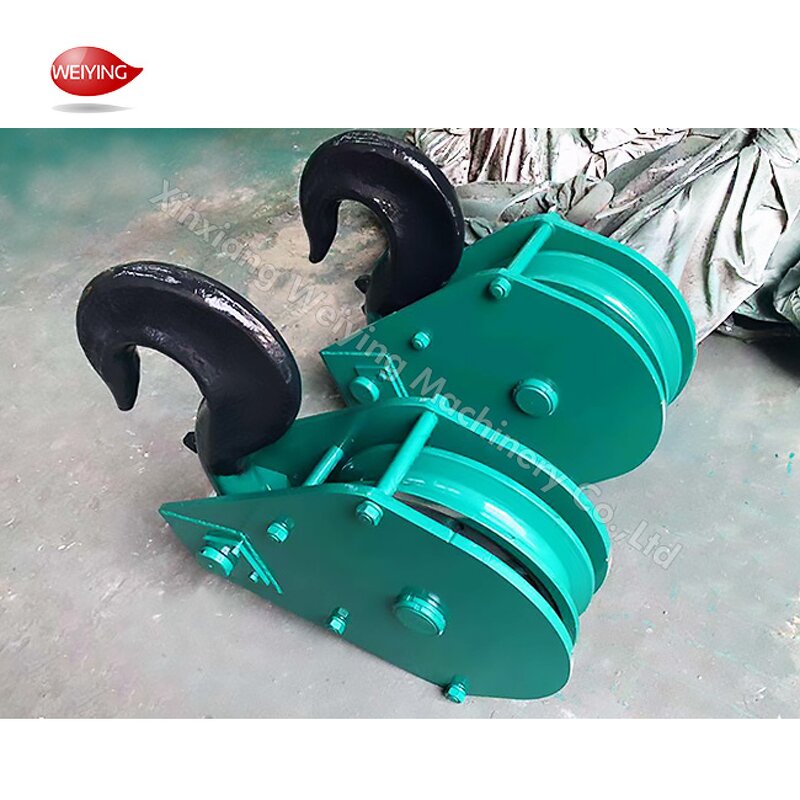 Pulley Block Manufacturer - 1-50Ton European Hook Cable