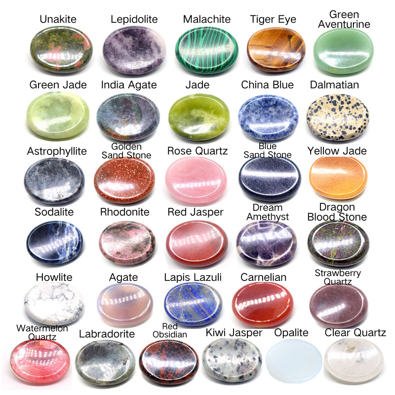 Massage Stone Manufacturer - Custom Rose Quartz Palm Stone