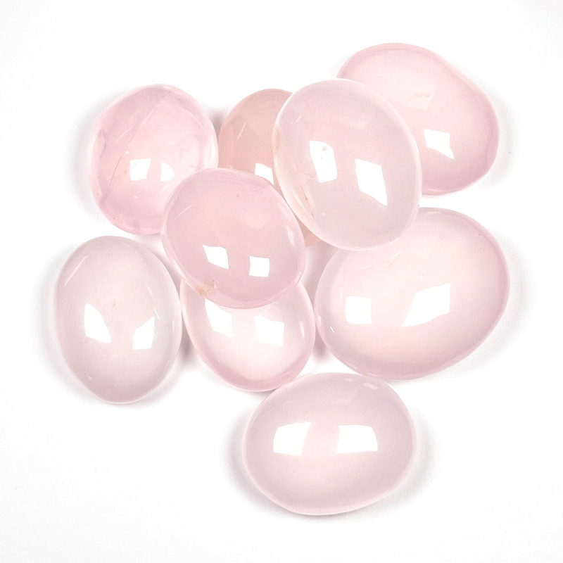 Palm Stone Manufacturer - Popular Rose Quartz Home Decor