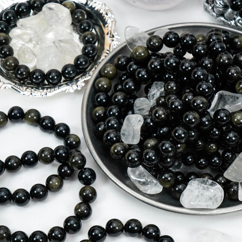 Golden Obsidian Bracelet Factory - High Quality Unisex Charm