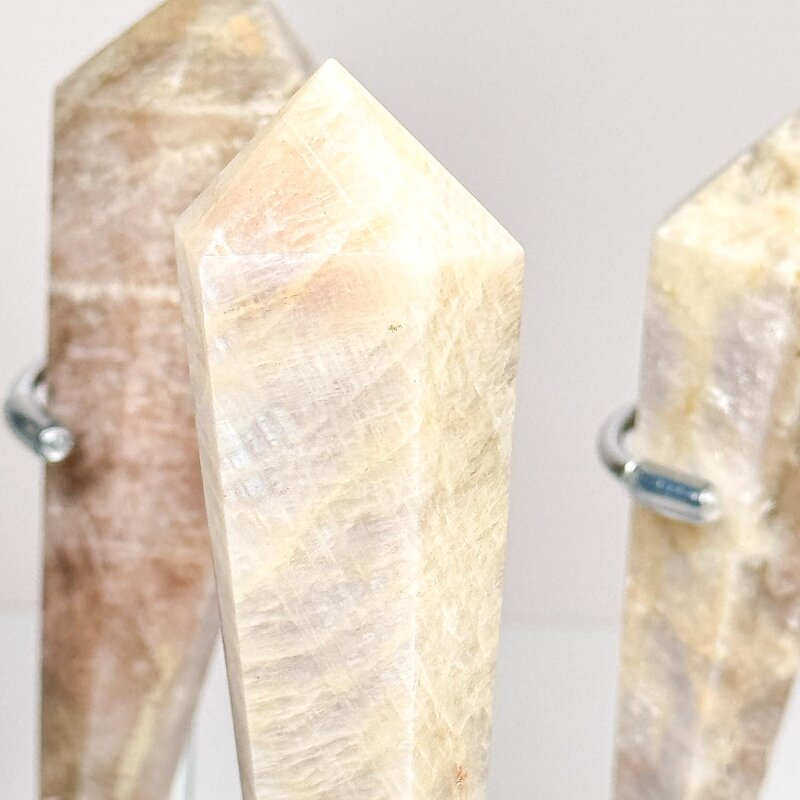 Moonstone Quartz Wand Factory - 2024 Hot Sale Pyramid Magic