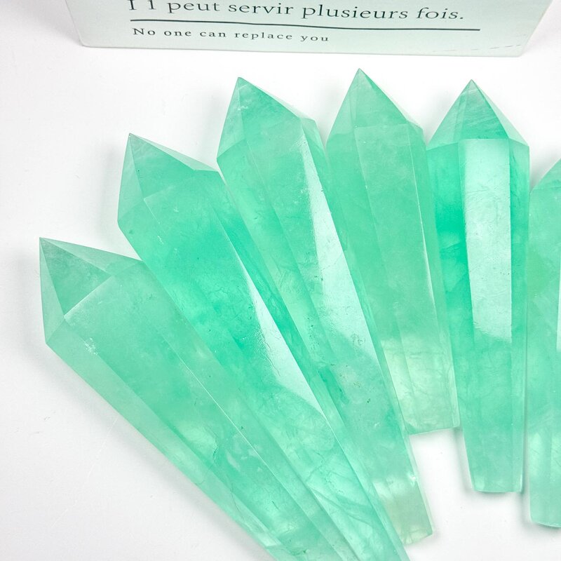 Quartz Crystal Wand Manufacturer - Wholesale Green Ghost Fluorite