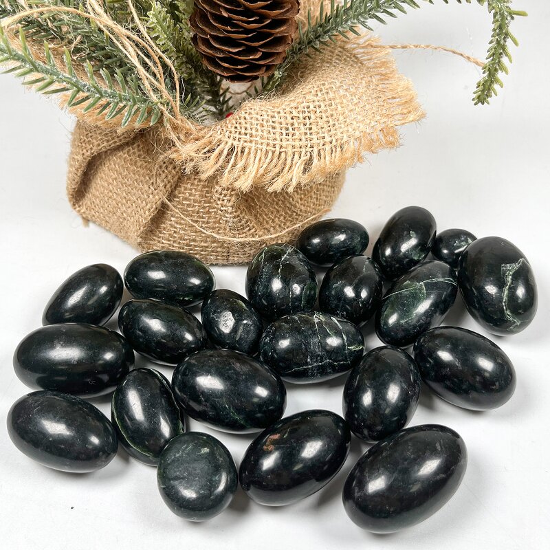 Tumbled Stone Factory - Bulk Carved Cyan Jade Home Decor