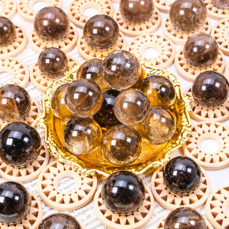 Crystal Ball Manufacturer - Wholesale Mini Smoky Quartz Sphere