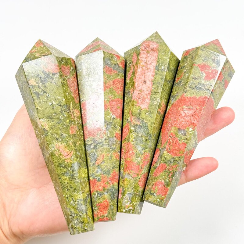 Unakite Healing Wand Manufacturer - Hot Selling Tibetan Stone