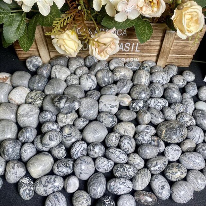 Tumbled Stone Manufacturer - Wholesale Polished Picasso Jasper