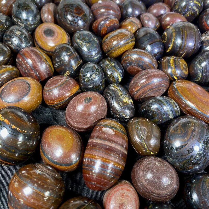 Tumbled Stone Factory - Polished Iron Tiger Eye Energy