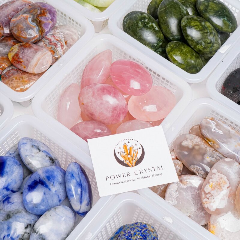 Palm Stone Factory - Mini Green Aventurine Carved Healing