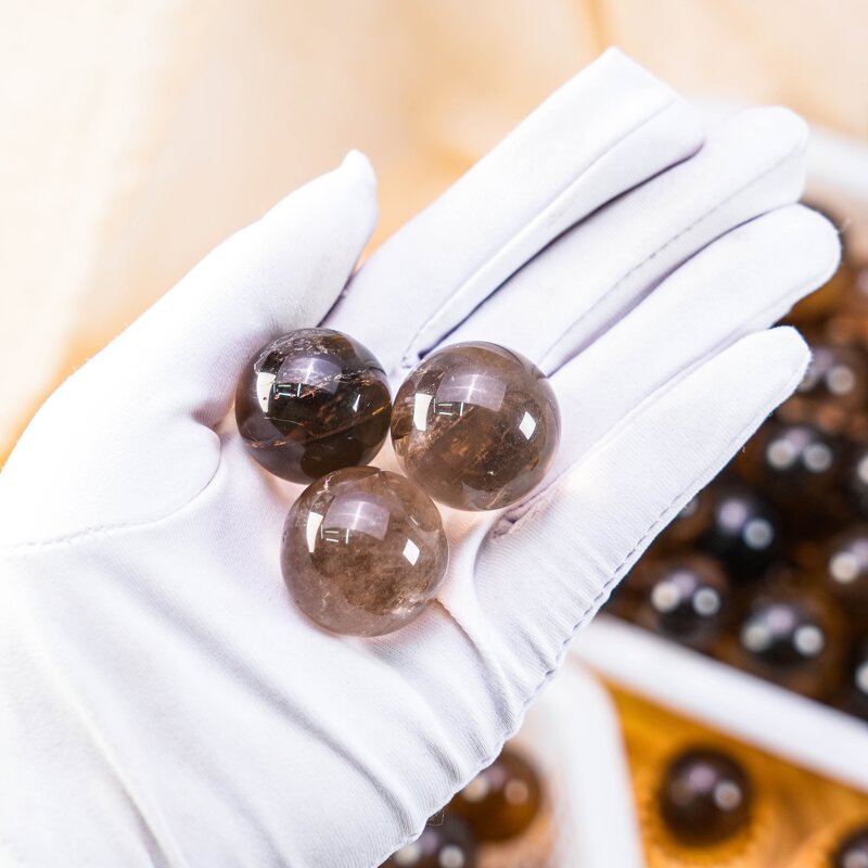 Crystal Ball Manufacturer - Wholesale Mini Smoky Quartz Sphere