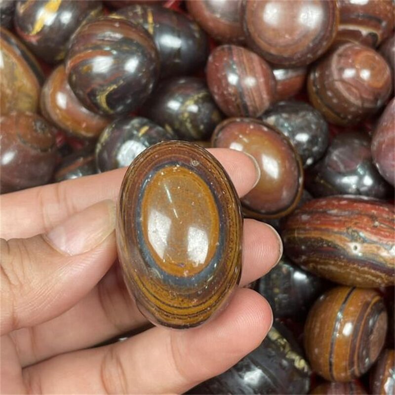 Tumbled Stone Factory - Polished Iron Tiger Eye Energy