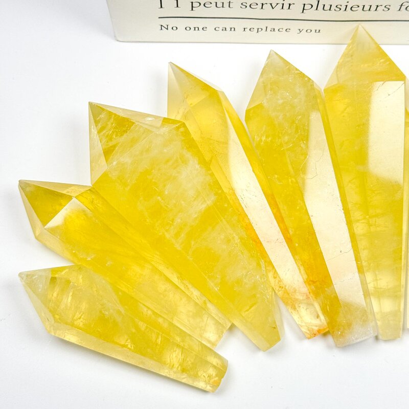 Crystal Wand Manufacturer - Natural Citrine Magic Healing Energy