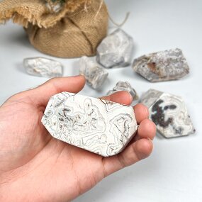 Crystal Craft Manufacturer - High Quality White Mexico Agate