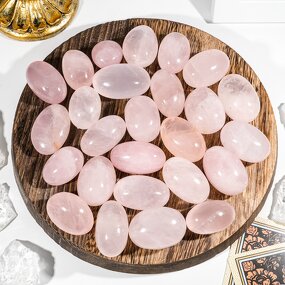 Tumbled Stone Manufacturer - Feng Shui Rose Quartz Spirit Healing