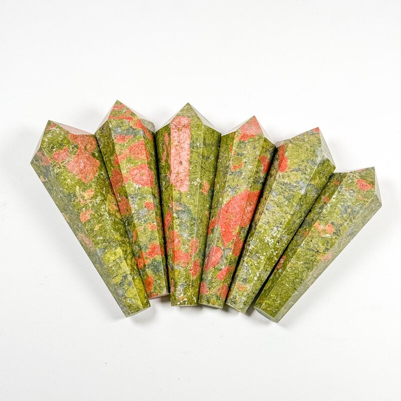 Unakite Healing Wand Manufacturer - Hot Selling Tibetan Stone