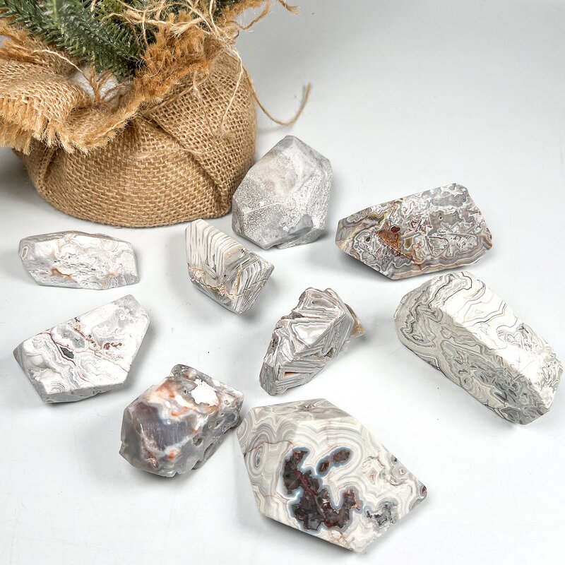 Crystal Craft Manufacturer - High Quality White Mexico Agate