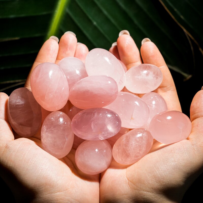 Tumbled Stone Manufacturer - Feng Shui Rose Quartz Spirit Healing